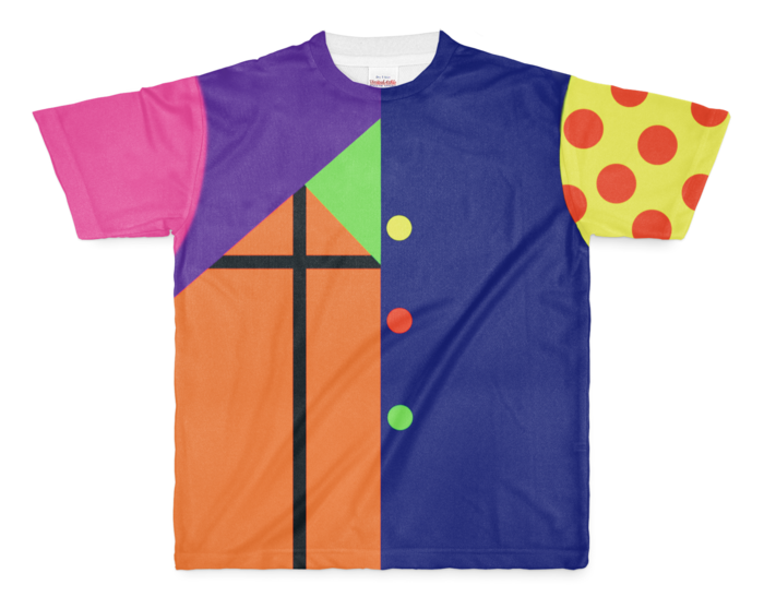 フルグラフィックTシャツ - M - 両面印刷