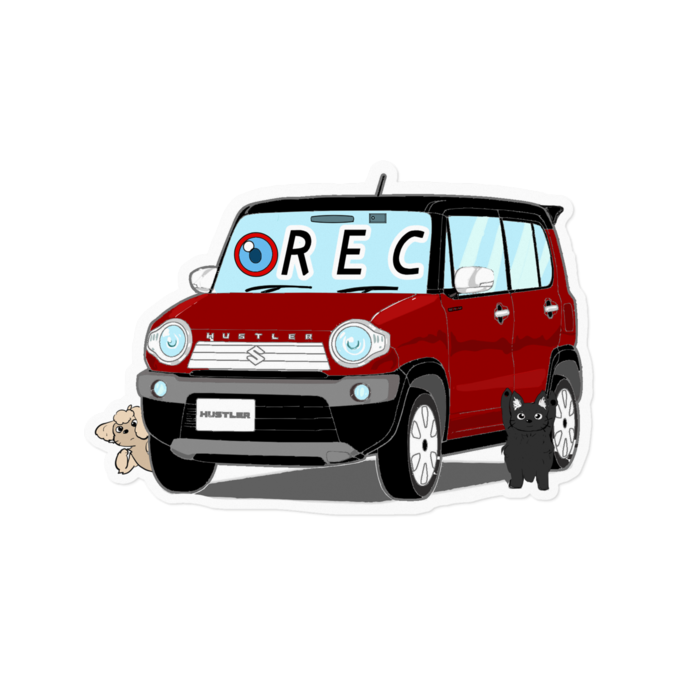 ステッカー - 160 x 160 (mm)