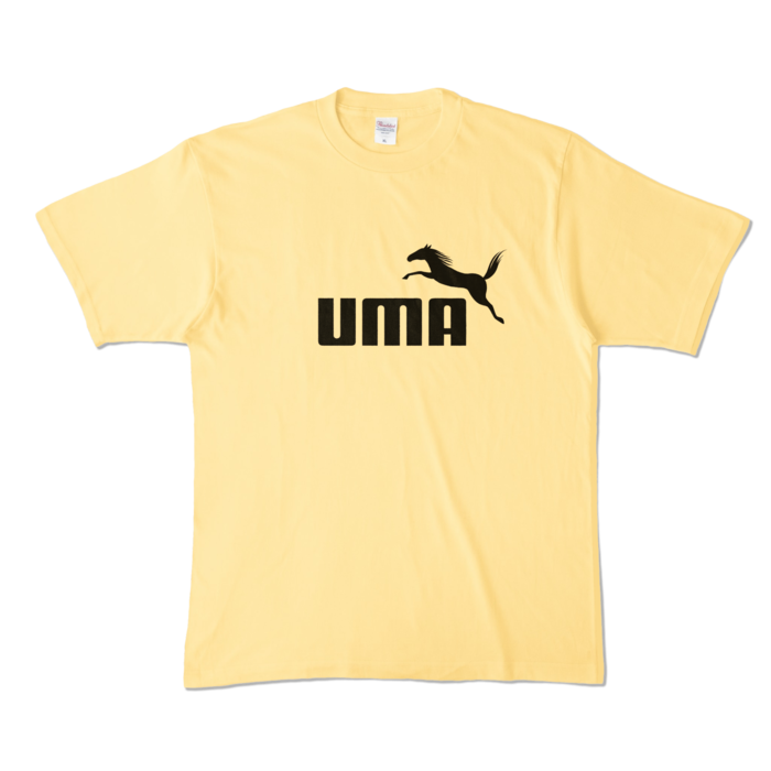 カラーTシャツ - XL - ライトイエロー (淡色)