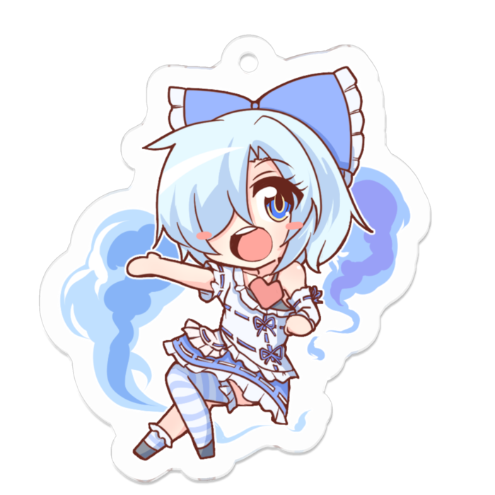 アクリルキーホルダー - 50 x 50 (mm)