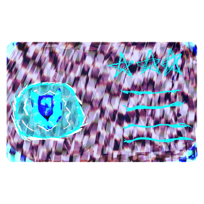 ICカードステッカー - 約85.7x53.9(mm)