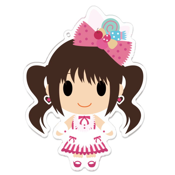 アクリルキーホルダー - 100 x 100 (mm)