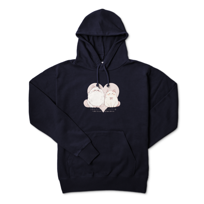 パーカー - L - ネイビー