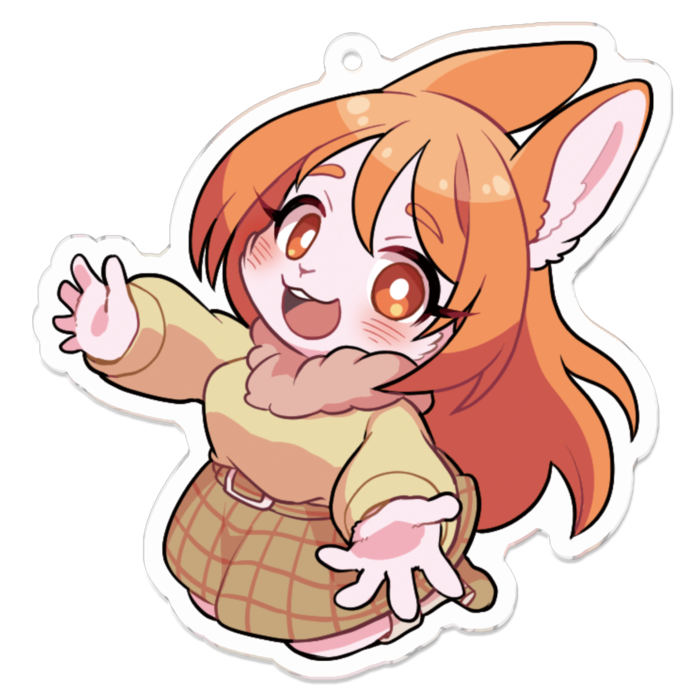 アクリルキーホルダー - 70 x 70 (mm)