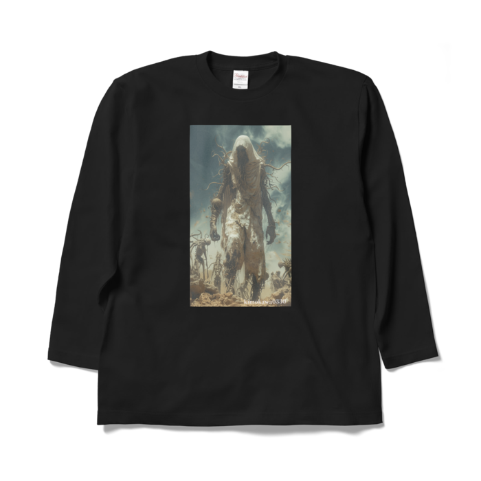ロングスリーブTシャツ - XL - ブラック