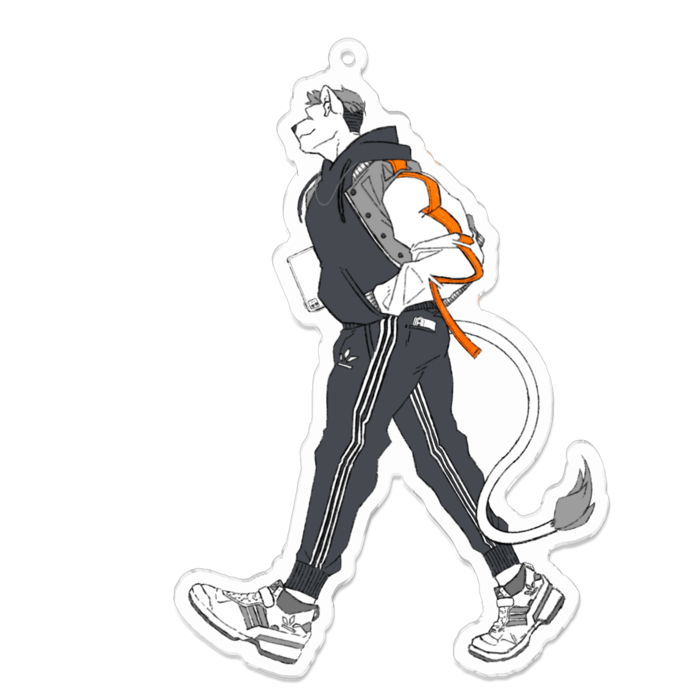 アクリルキーホルダー - 100 x 100 (mm)