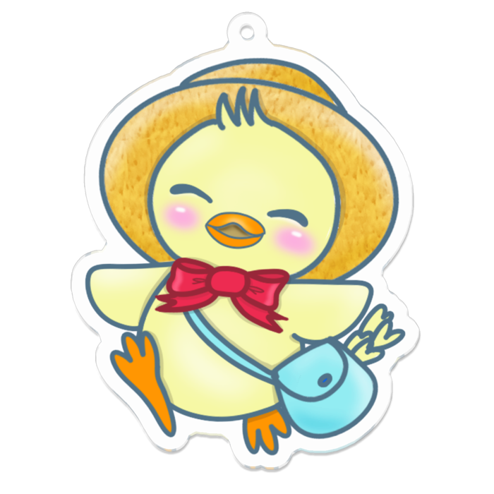 アクリルキーホルダー - 70 x 70 (mm)
