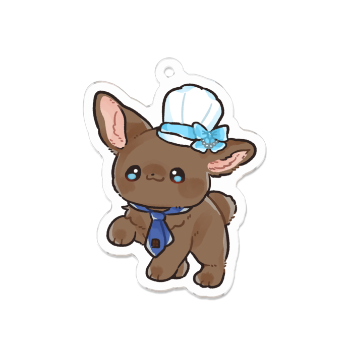 アクリルキーホルダー - 70 x 70 (mm)