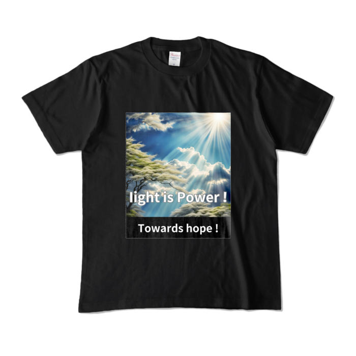 カラーTシャツ - M - ブラック (濃色)