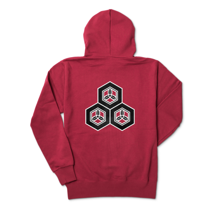 パーカー - M - バーガンディ