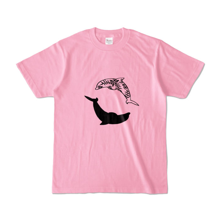 カラーTシャツ - S - ピーチ (淡色)