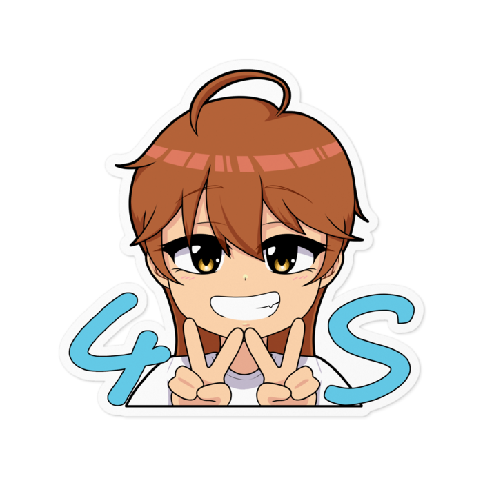 ステッカー - 100 x 100 (mm)