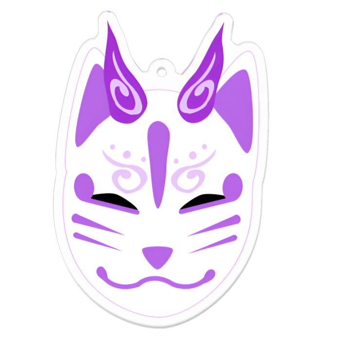 アクリルキーホルダー - 70 x 70 (mm)