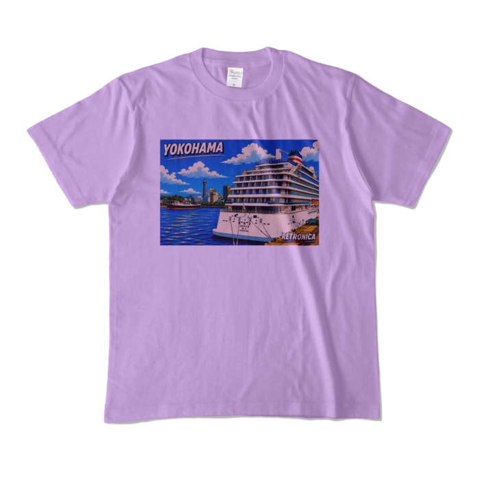 カラーTシャツ - M - ライトパープル (淡色)