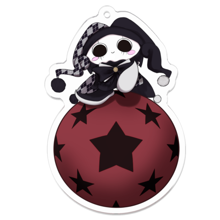 アクリルキーホルダー（コーティング） - 70 x 70 (mm)