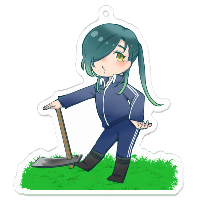 アクリルキーホルダー - 70 x 70 (mm)