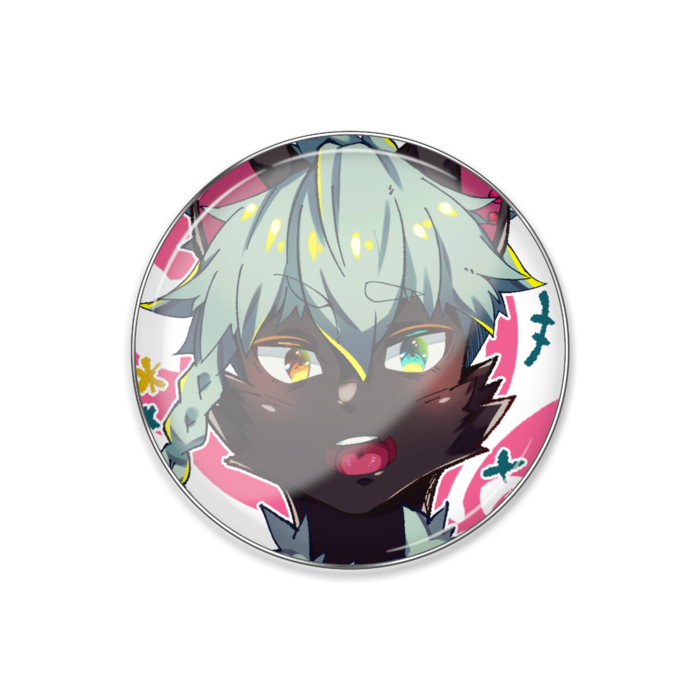 ピンバッジ - 丸形25mm