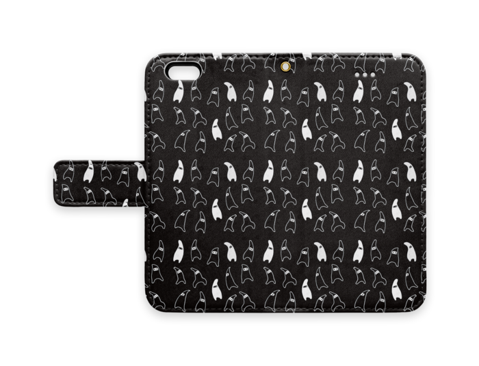 手帳型iPhoneケース - iPhone6 - ストラップ穴 あり