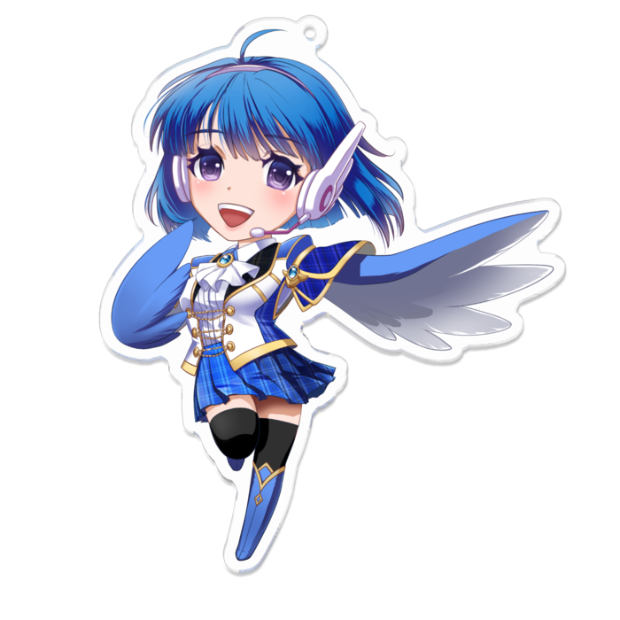 アクリルキーホルダー - 100 x 100 (mm)