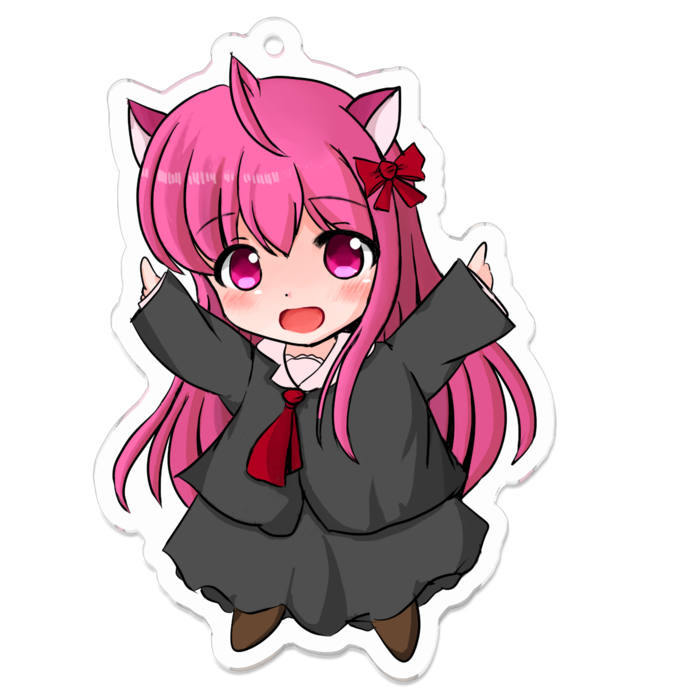 アクリルキーホルダー（コーティング） - 70 x 70 (mm)