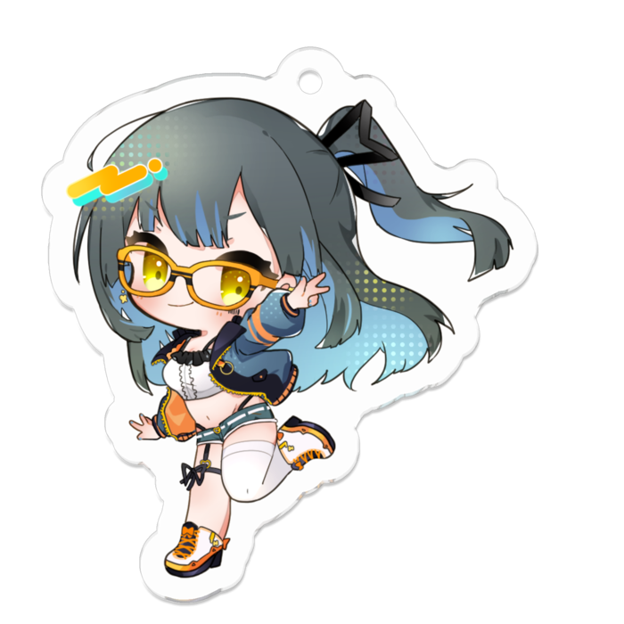 アクリルキーホルダー - 50 x 50 (mm)