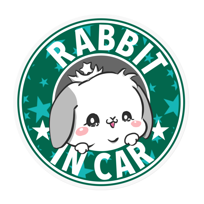 ステッカー - 100 x 100 (mm)