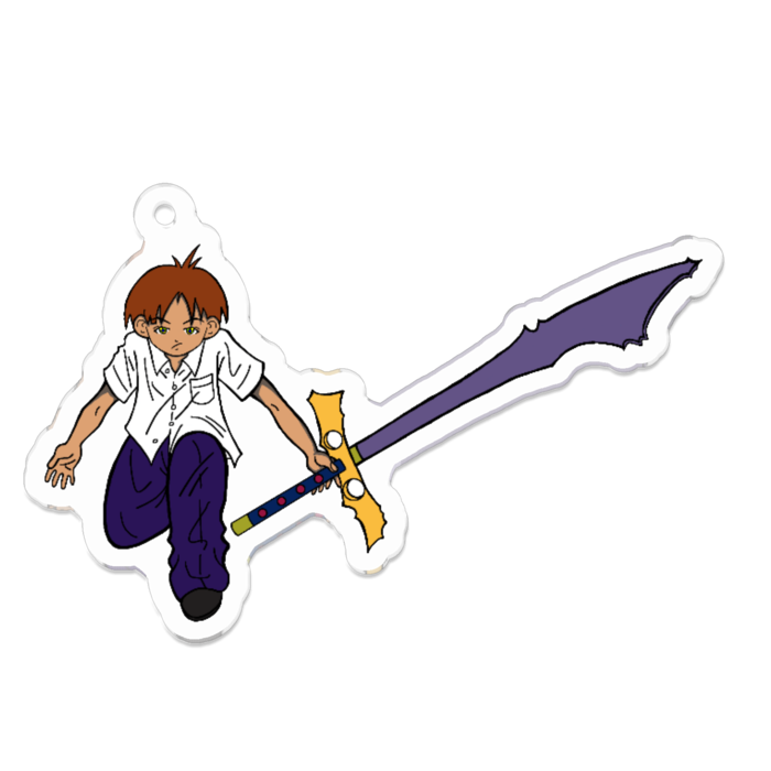 アクリルキーホルダー - 70 x 70 (mm)