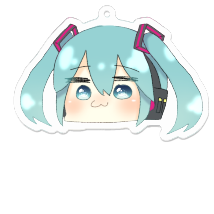 アクリルキーホルダー - 70 x 70 (mm)