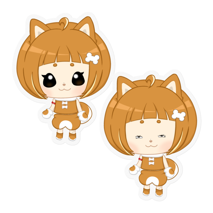 ステッカー （クリア）- 100 x 100 (mm)(1)