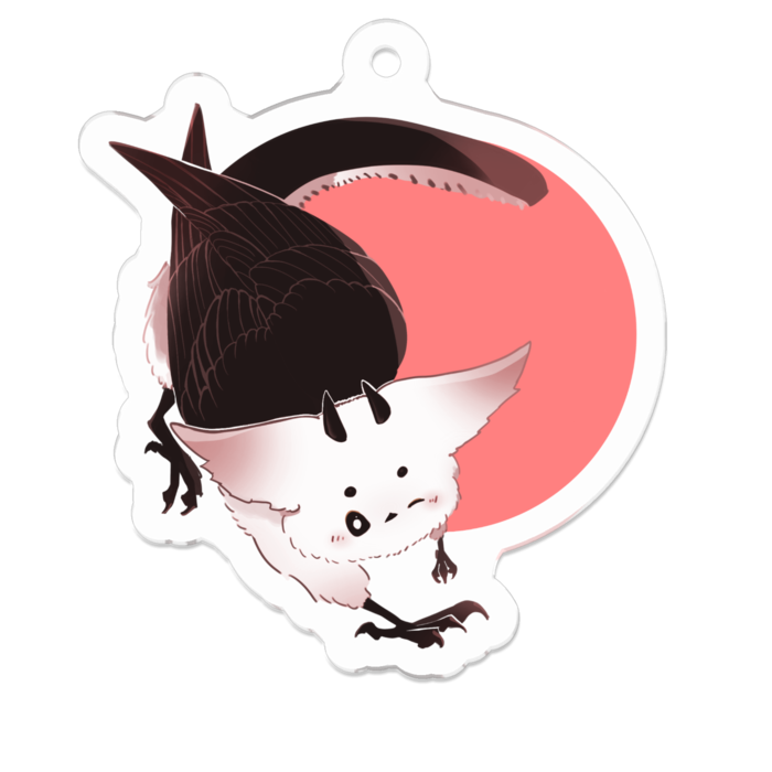 アクリルキーホルダー - 50 x 50 (mm)【エナグリ】