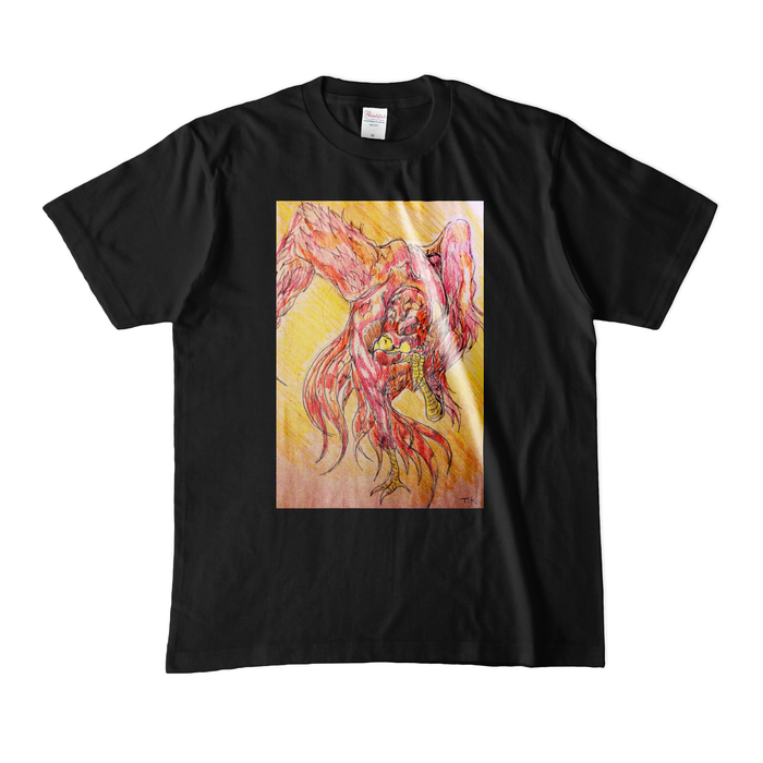 カラーTシャツ(濃色) - M - ブラック