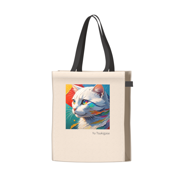 ツートンカラーバッグ - ブラック - W34 × H41 × D14cm