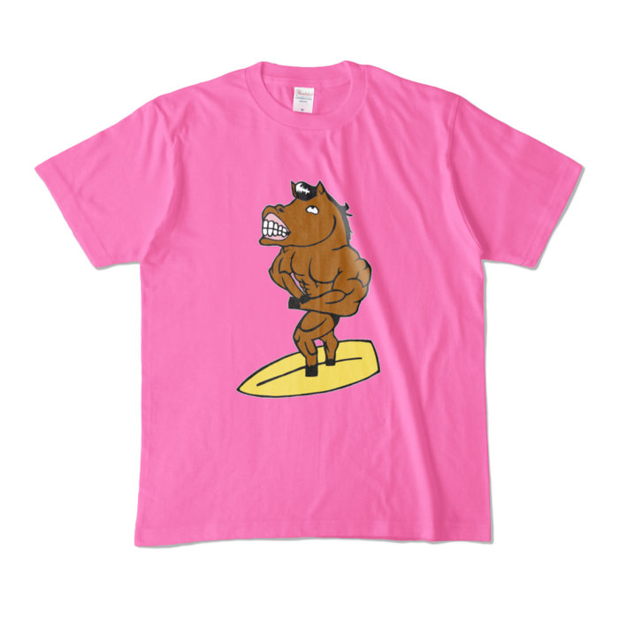 カラーTシャツ - M - ピンク (濃色)