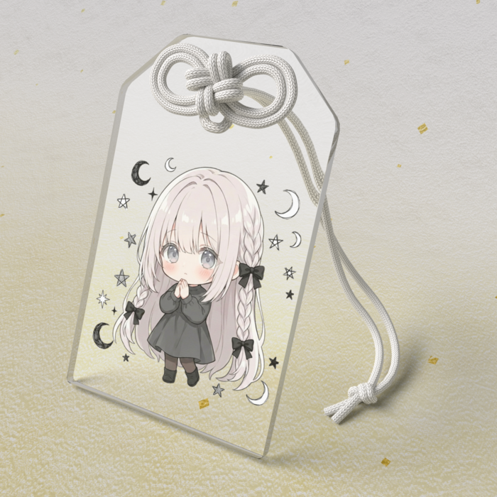 アクリルお守り - 50 × 80mm