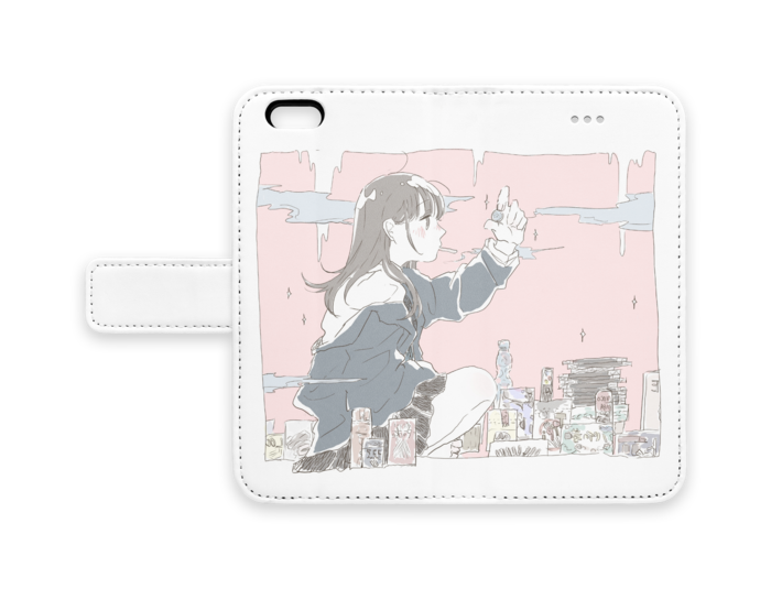 手帳型iPhoneケース - iPhone 6 / 6s - ストラップ穴 なし