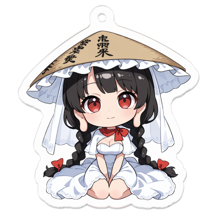 アクリルキーホルダー - 50 x 50 (mm)(キャラのみ)