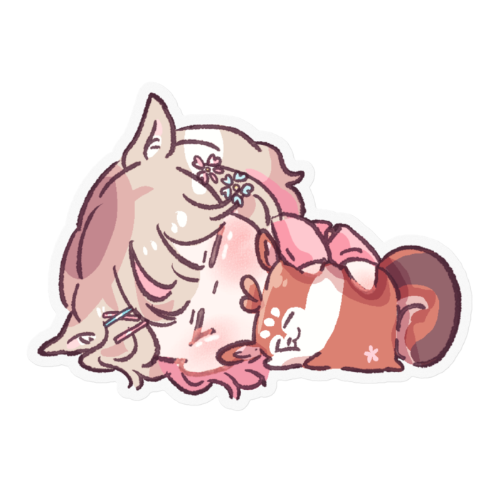 ステッカー - 100 x 100 (mm)(クリア)