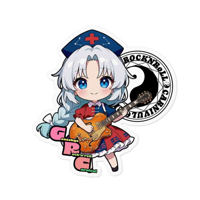 ステッカー - 100 x 100 (mm)