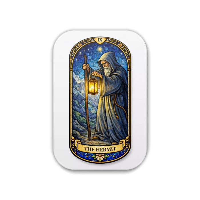 ザ・ハーミット缶バッジ - 角丸 51x76mm(9)