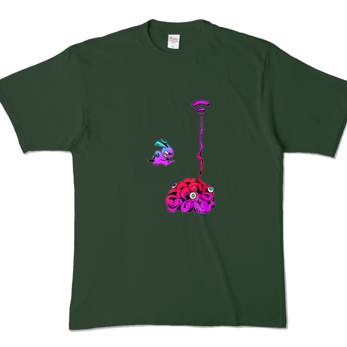 カラーTシャツ - XL - フォレスト (濃色)