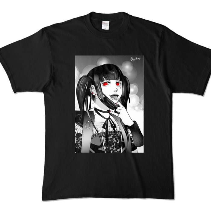 カラーTシャツ - XL - ブラック (濃色)