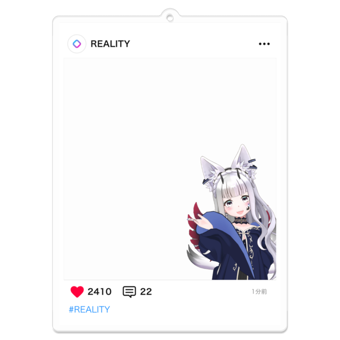 アクリルキーホルダー - 100 x 100 (mm)