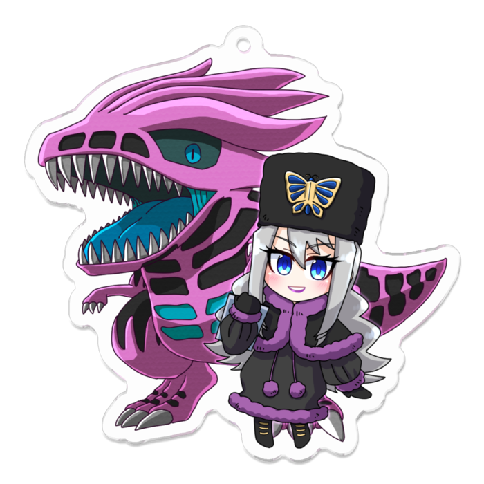 アクリルキーホルダー - 70 x 70 (mm)