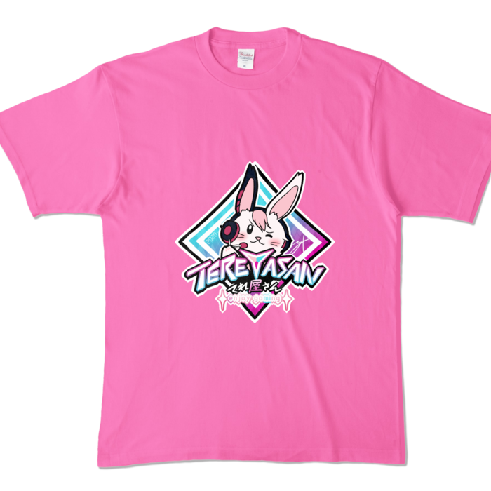 カラーTシャツ - XL - ピンク (濃色)