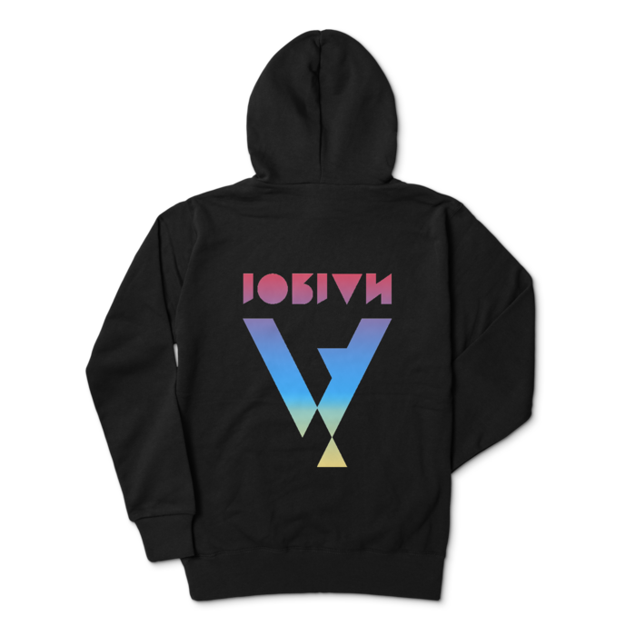 ジップパーカー - L - ブラック(1)