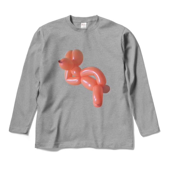 ロングスリーブTシャツ - M - 杢グレー
