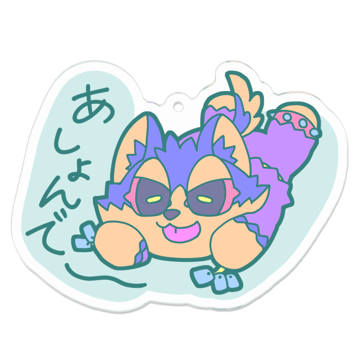 アクリルキーホルダー - 70 x 70 (mm)