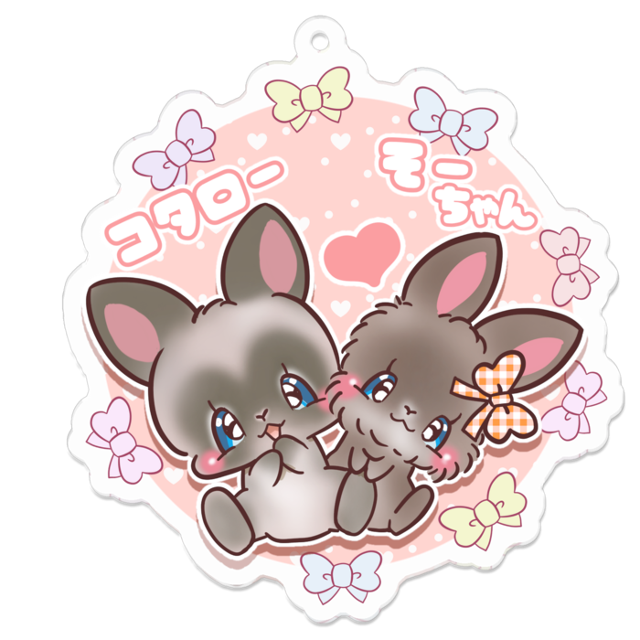 アクリルキーホルダー - 70 x 70 (mm)