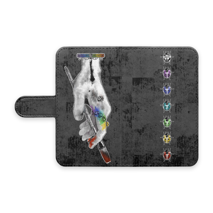 手帳型Androidケース - S - ストラップ穴 なし