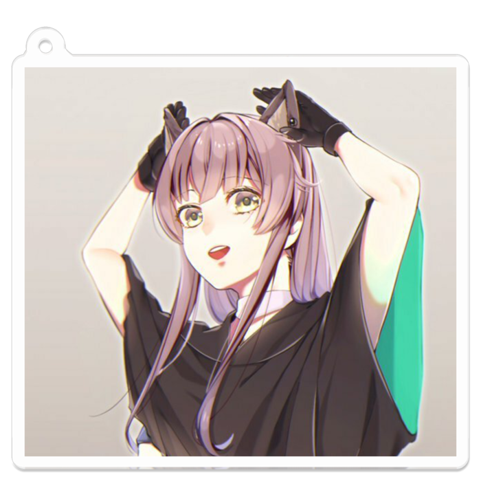 アクリルキーホルダー - 70 x 70 (mm)